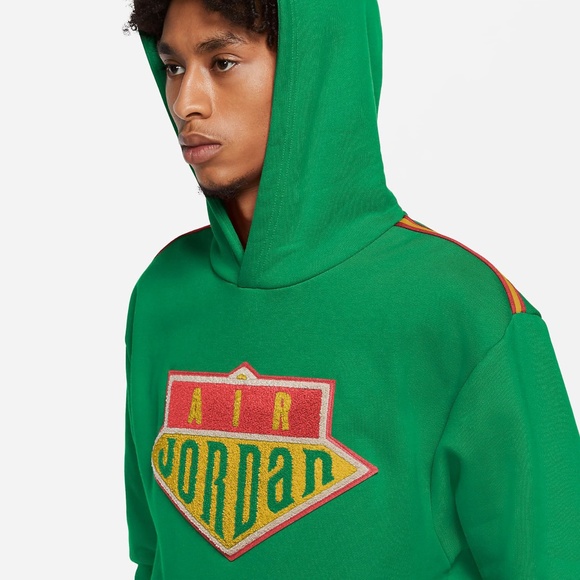 Jordan | Shirts | Air Jordan Lucky Green Hoodie | Poshmark